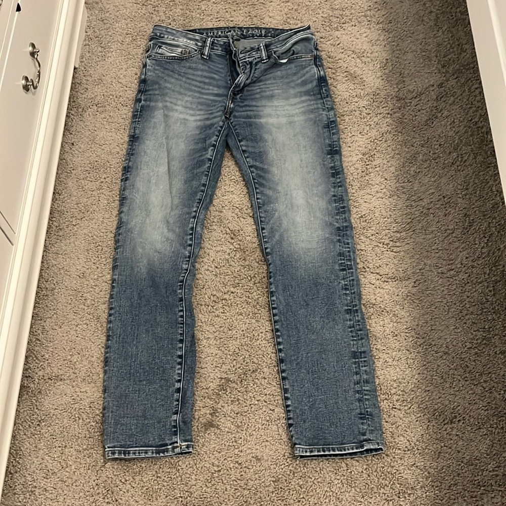 Blue American eagle jeans